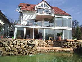 Schwimmteich in Stuttgart-Feuerbach